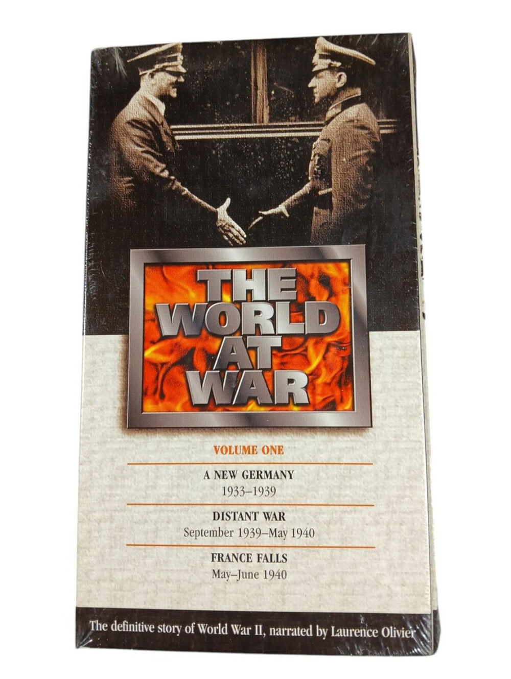 VHS - The World At War Volume One SEALED NEW Promo Screener History 1933-1940